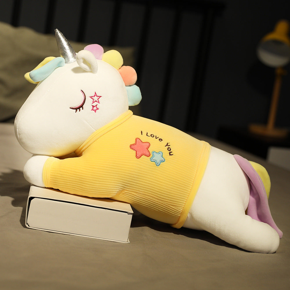 Unicorn Plush Pillow Cushion - RashidExpress